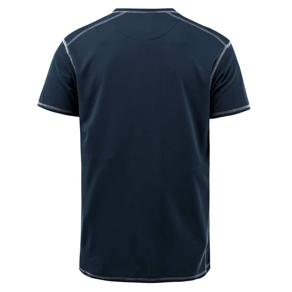 Teknisk polo i marineblå
