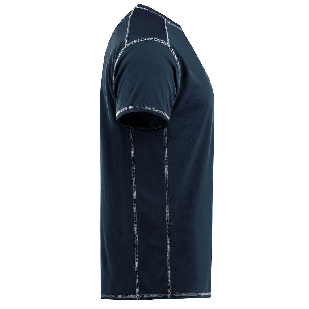 Teknisk polo i marineblå