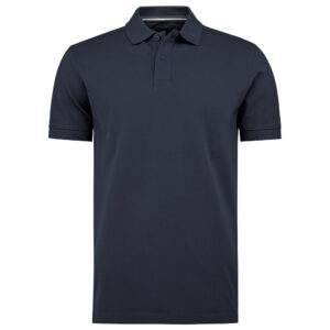 Unisex polo i marineblå