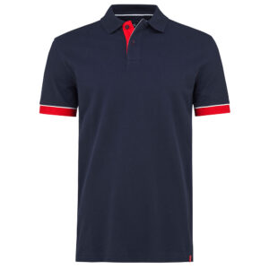 Unisex polo i norske farger