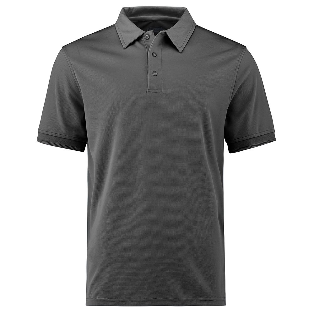 10027_96_front_low Teknisk polo i grå