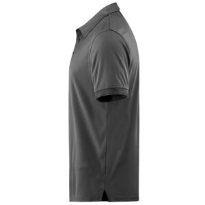 10027_96_left_low Teknisk polo i grå