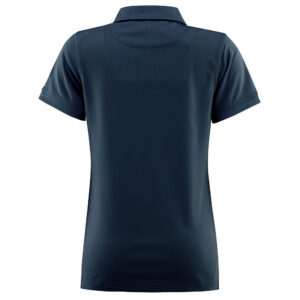 10028_58_back_low Teknisk damepolo i marineblå