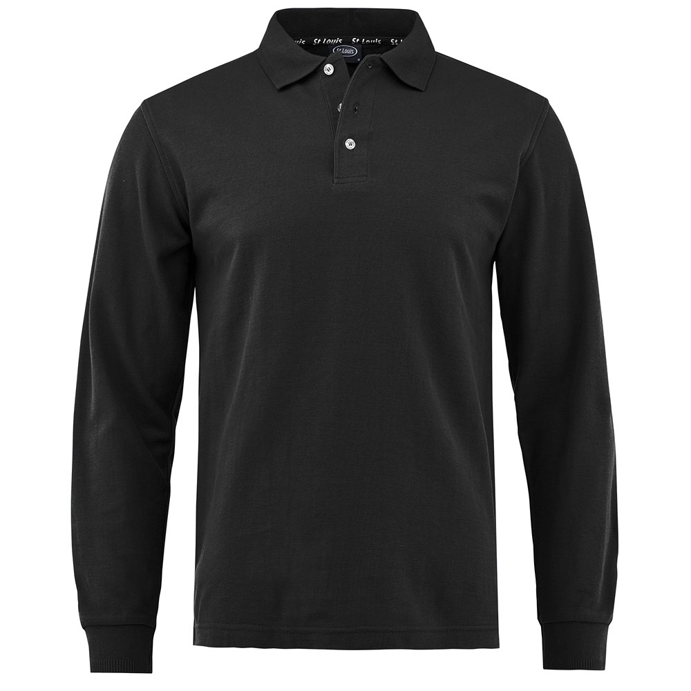 10029_99_front_low Sort langermet polo