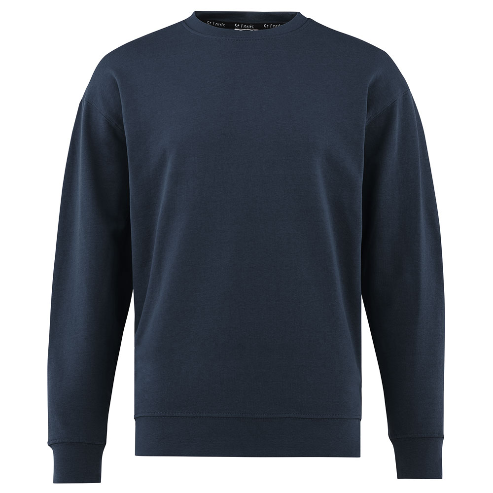 Marineblå unisex collegegenser