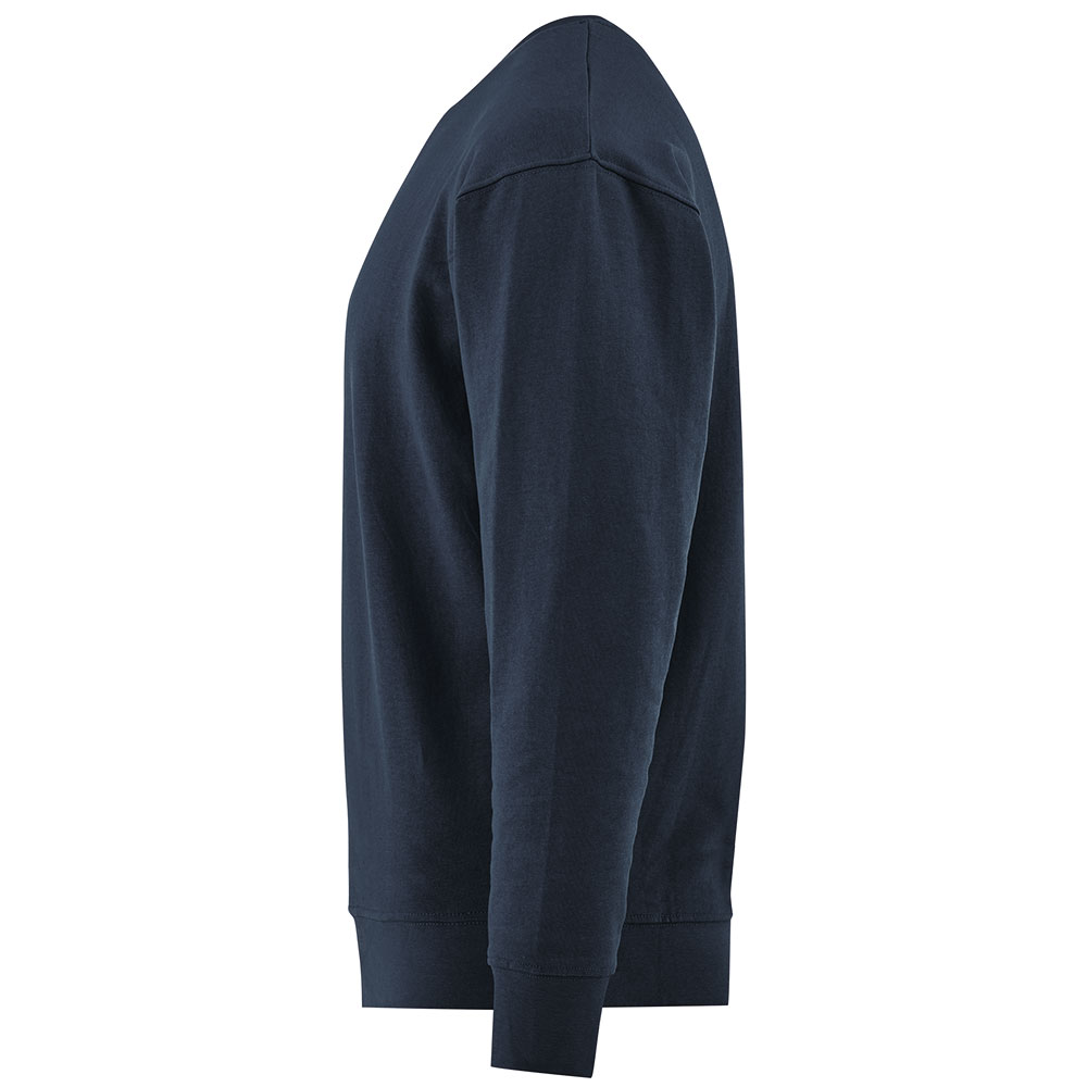 Marineblå unisex collegegenser