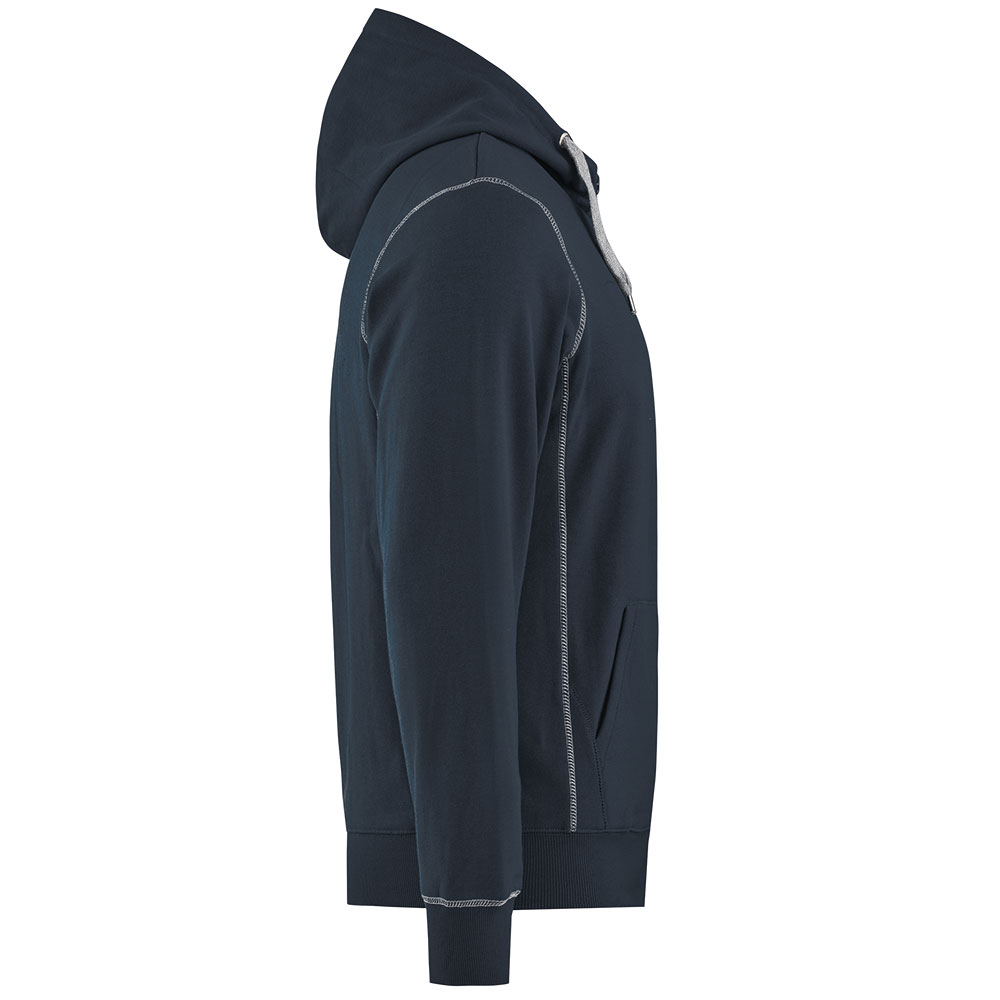 10057_58_right_low Collegejakke med hette i marineblå