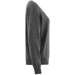 Grå strikket cardigan for dame