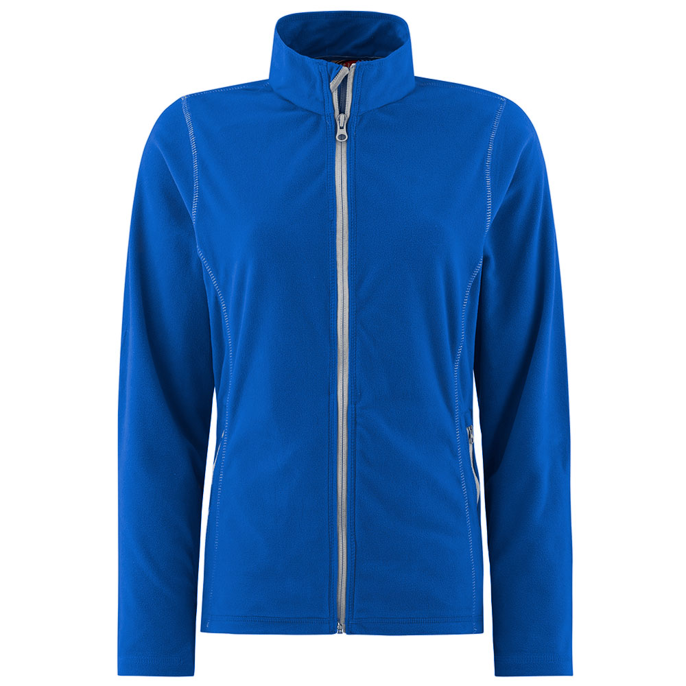 Kongeblå fleecejakke for damer