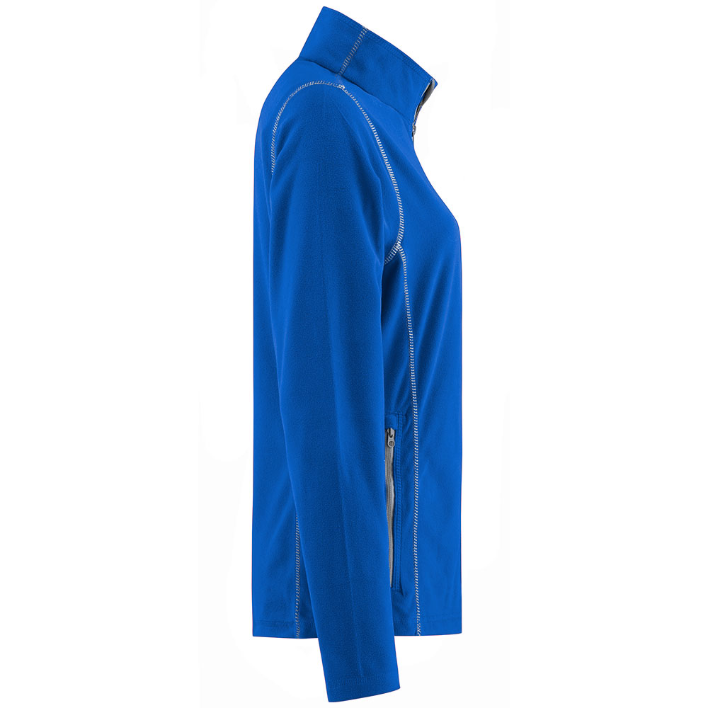 Kongeblå fleecejakke for damer