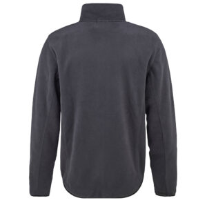 Grå unisex fleecejakke