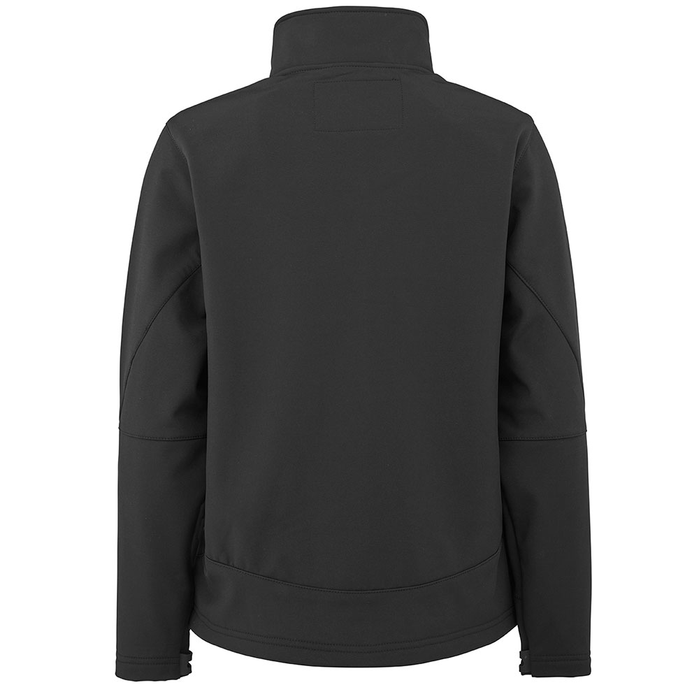 Sort damejakke i softshell