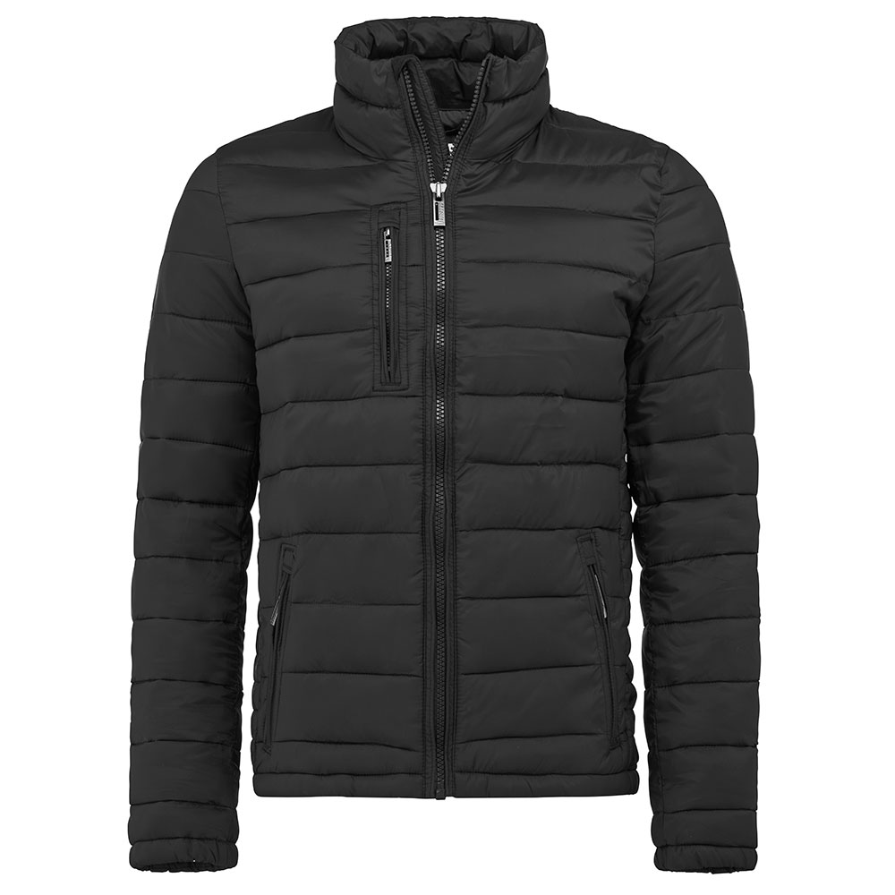 Sort herremodell boblejakke