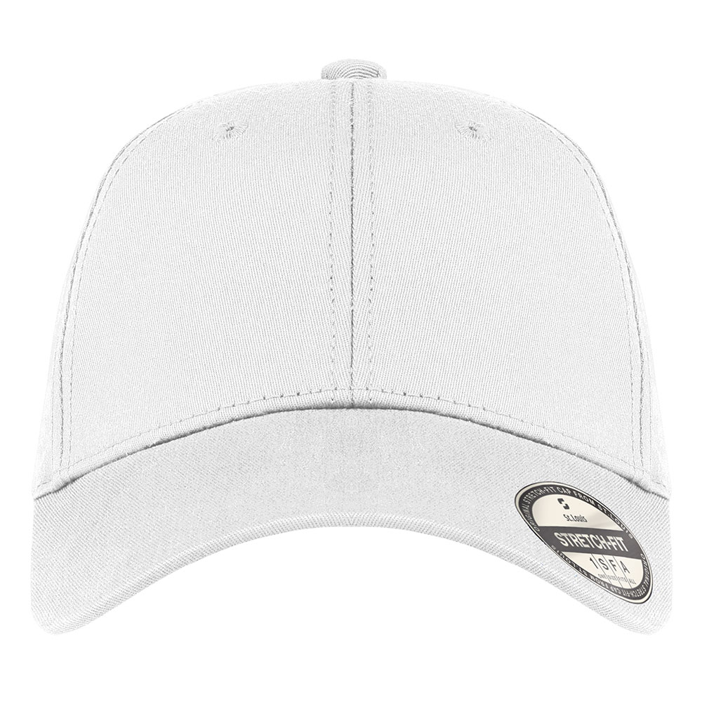 Hvit stretch cap