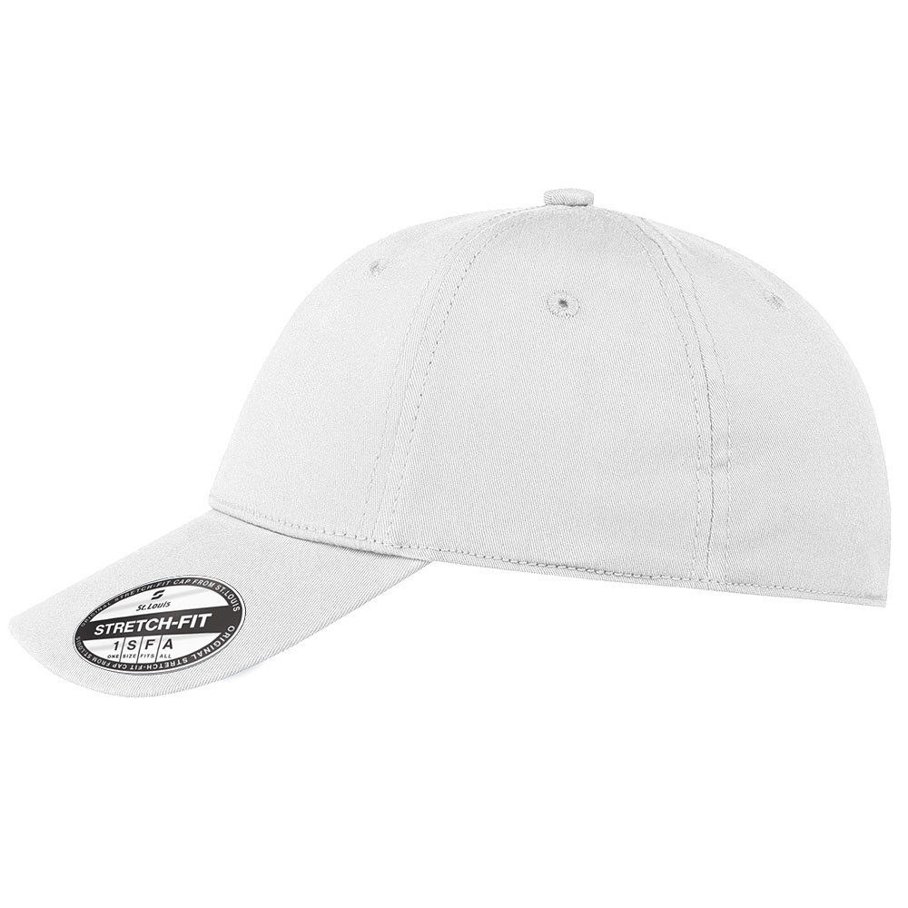 Hvit stretch cap
